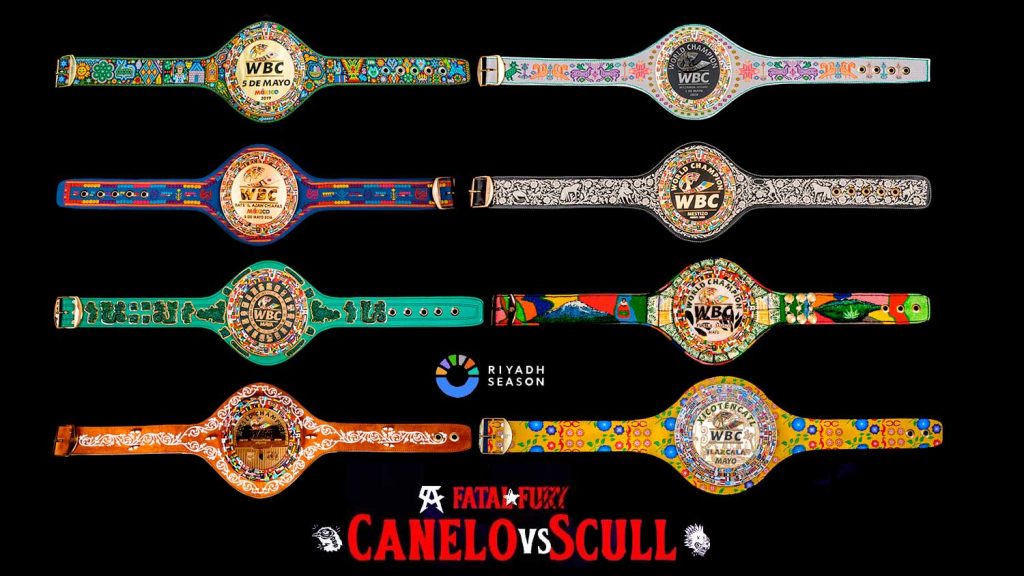 5 de Mayo WBC Commemorative Belts